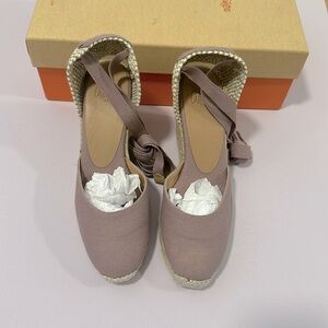 Castanet Carina 80 Canvas Wedge Espadrilles